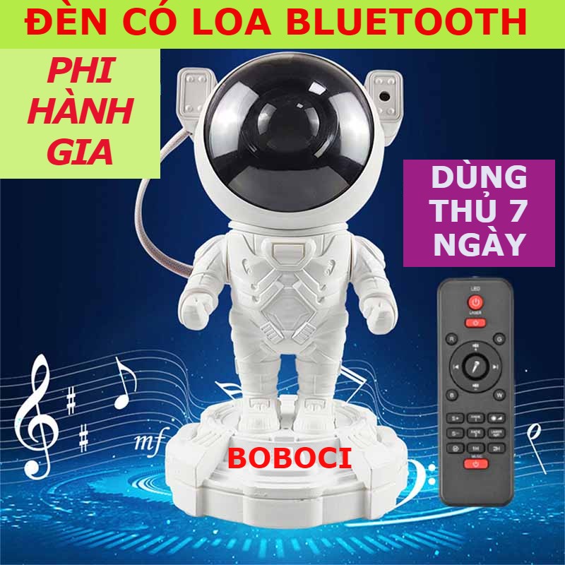 [ CÓ LOA BLUETOOTH ] Đèn phi hành gia, led chiếu sao thiên hà bầu trời đổi màu trang trí sổng ảo làm quà tặng phòng bay.