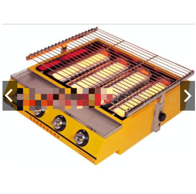 Bếp nướng ga 4 họng - bếp nướng bbq bằng gas 4 đầu đốt et-k255