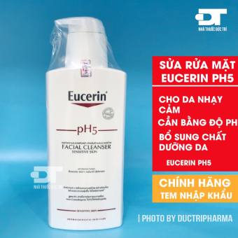 Sửa Rửa Mặt Eucerin pH5 Cho Da Nhạy Cảm Facial Cleanser - Eucerin PH5 Facial Cleanser Sensitive Skin
