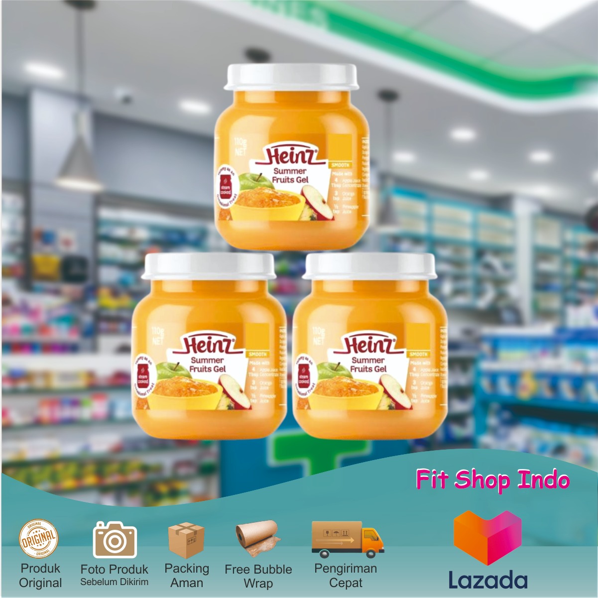 Jual Makanan puree bayi Heinz Baby Terbaru