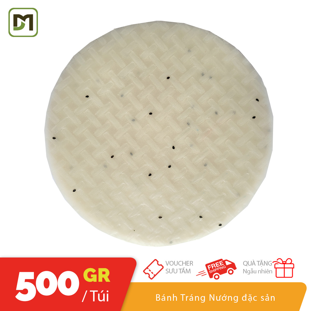 500gr Bánh tráng nướng mè trắng dùng làm bánh tráng nướng