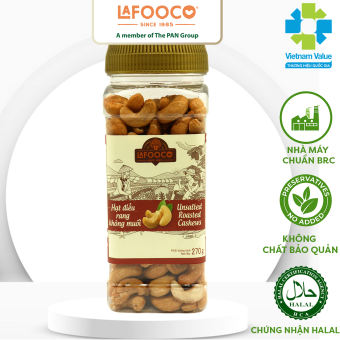 Hạt Điều Rang Không Muối LAFOOCO 270g