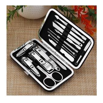 Bộ Bấm Móng Tay 19 Món Thép Không Gỉ - Bộ Cắt Móng Tay Cao Cấp