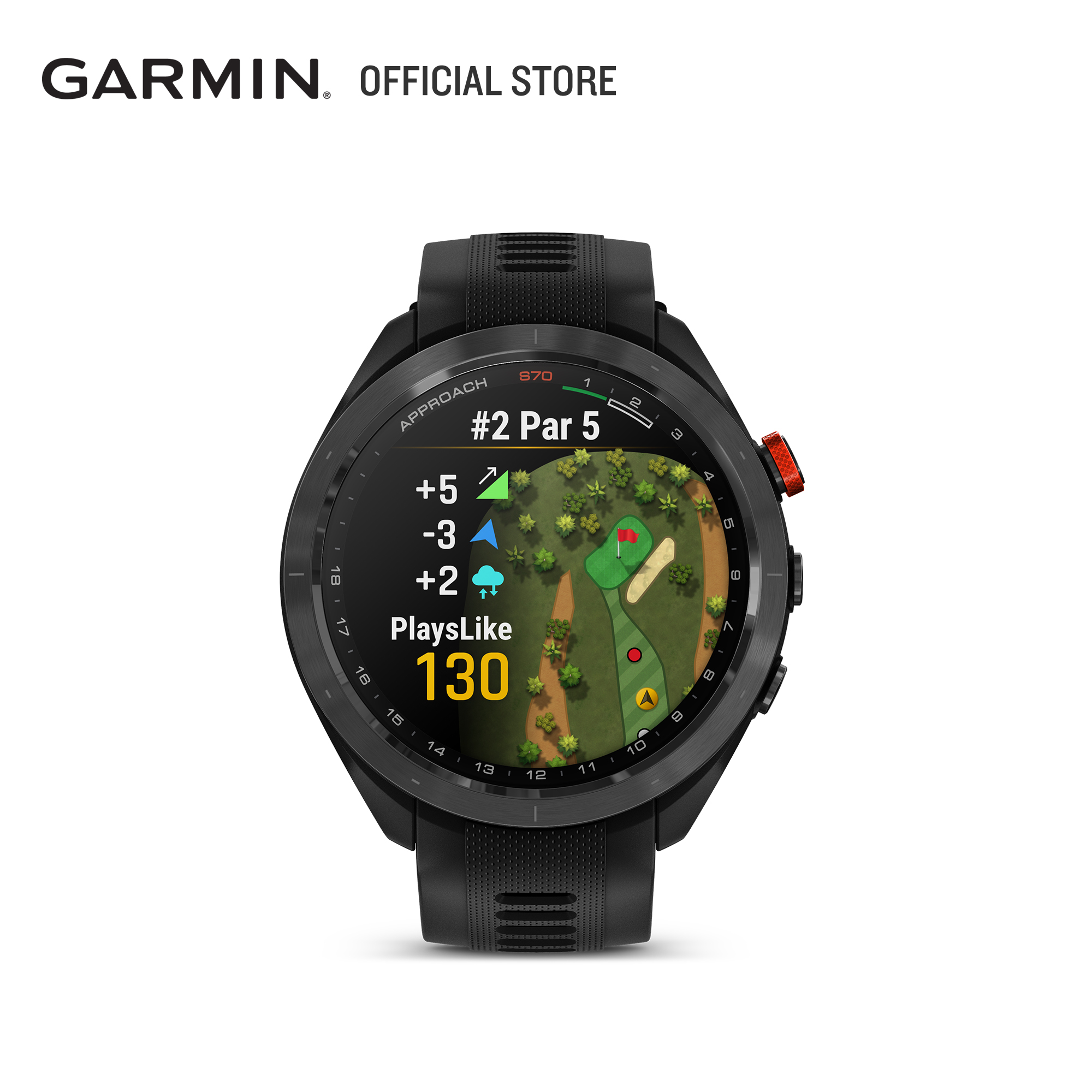 Golf gps and fitness on sale watch