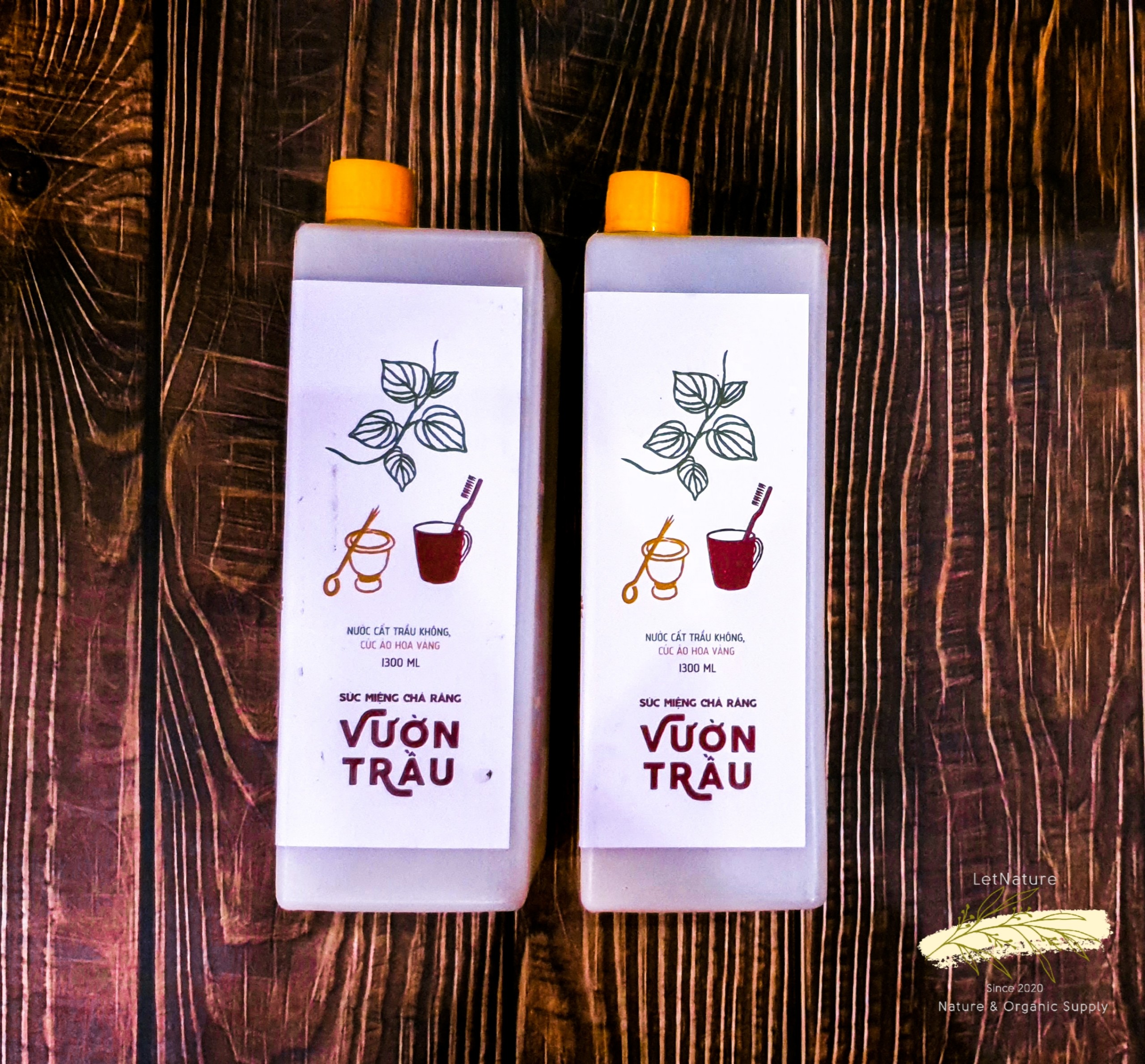 NƯỚC SÚC MIỆNG - CHÀ RĂNG VƯỜN TRẦU (1.3L & 100ml) -VietHerb