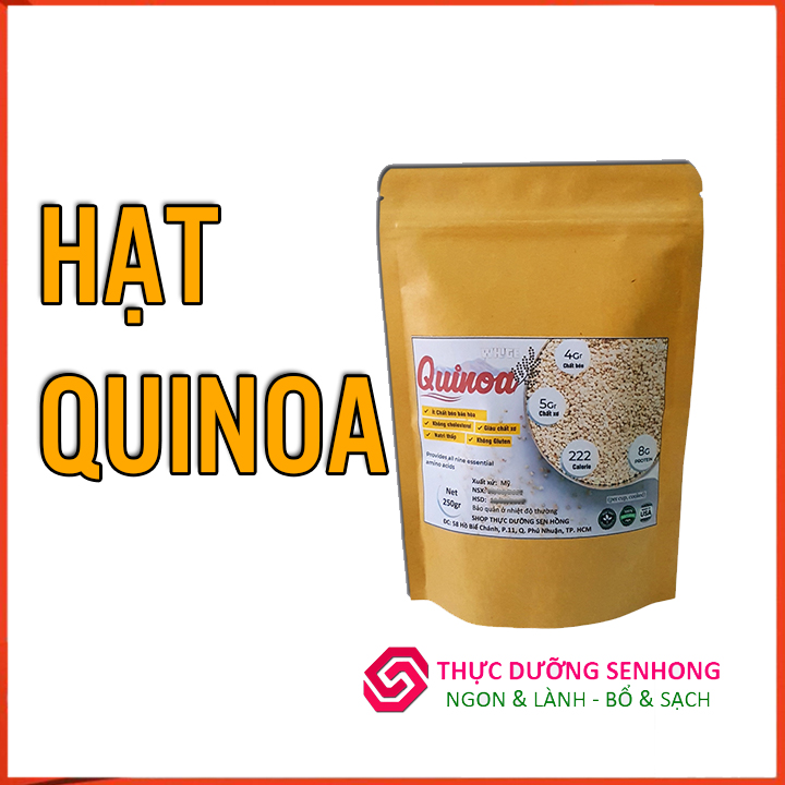 Hạt diêm mạch - 500gr- Quinoa trắng organic nhập khẩu