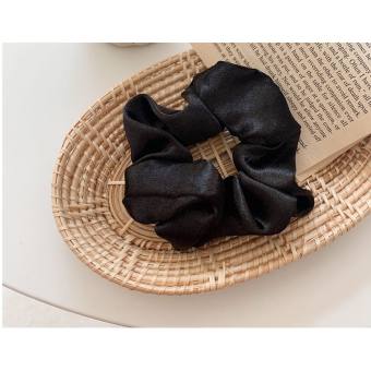 Dây buộc tóc, cột tóc scrunchies Đơn giản nhiều màu Satin mới 2021