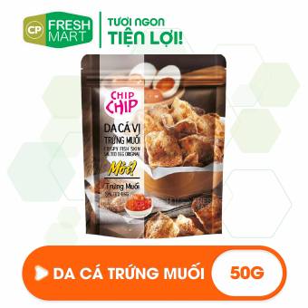 Snack Da Cá Giòn Vị Trứng Muối - Snack CP Foods - Thơm ngon tiện lợi - CP Fresh Mart