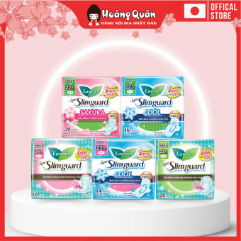 Băng vệ sinh ban ngày Laurier Super Slimguard Nhật Bản