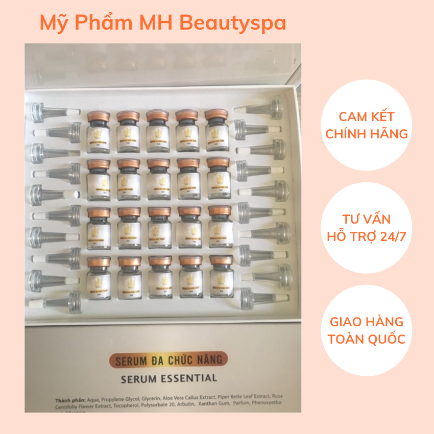 Serum Đa Chức Năng tinh chất truyền trắng MH Spa, serum dưỡng da, serum tái tạo da, serum dưỡng trắng