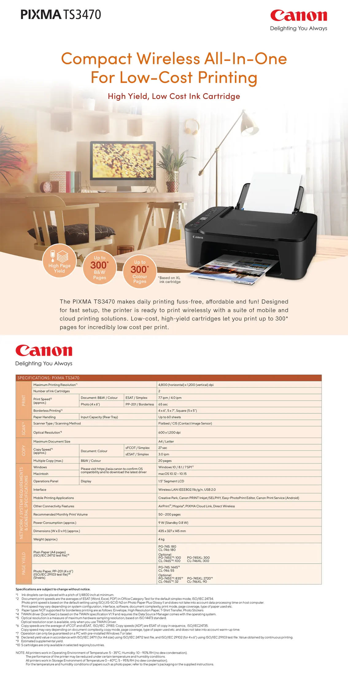 canon pixma ts 3470