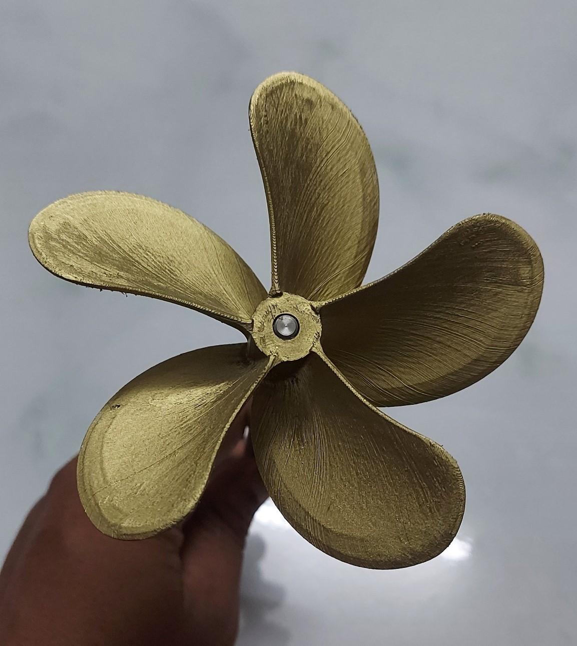 Chân vịt mô hình 5 cánh,  D100mm, Tàu mô hình điều khiển, RC