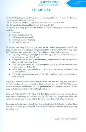 Cấp Tốc 789+ Tổng Ôn Thi Thpt Quốc Gia Môn Anh