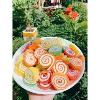 KẸO DẺO XOẮN THÁI LAN, KẸO DẺO TRÁI CÂY THƠM NGON 500GR