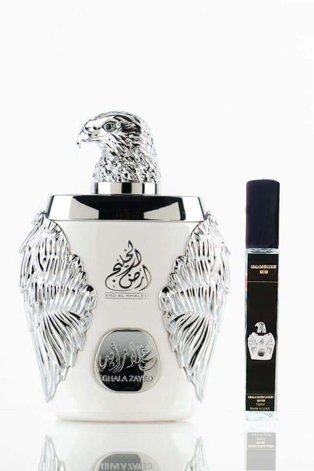 Nước hoa đại bàng trắng Ghala Zayed Silver Luxury, nước hoa Dubai