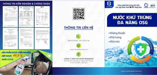Nước khử trùng diệt khuẩn đa năng OSG (Chai xịt 100ML) được sản xuất theo công nghệ tiên tiến từ Nhật Bản hiệu quả vượt trội khử trùng mạnh mẽ, hoàn toàn từ tự nhiên, an toàn với cơ thể, không gây kích ứng