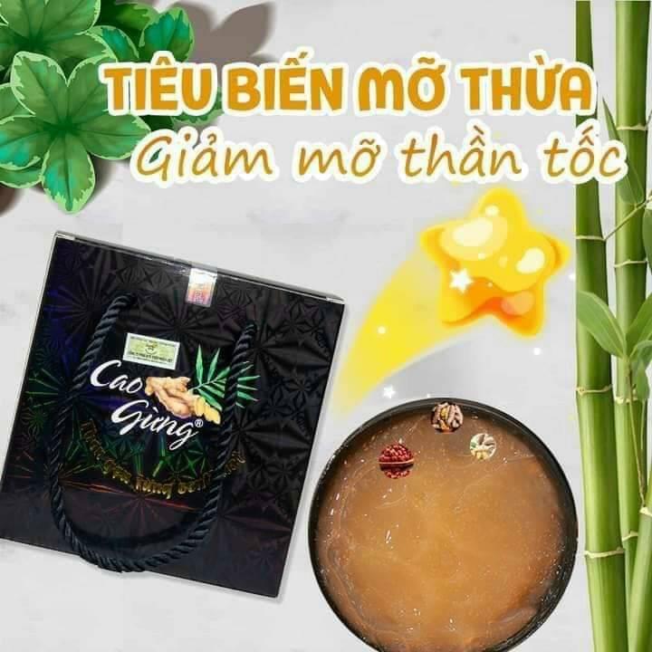 Cao gừng tan mỡ cát tường - chính hãng 100% bon cao gừng tan mỡ bụng