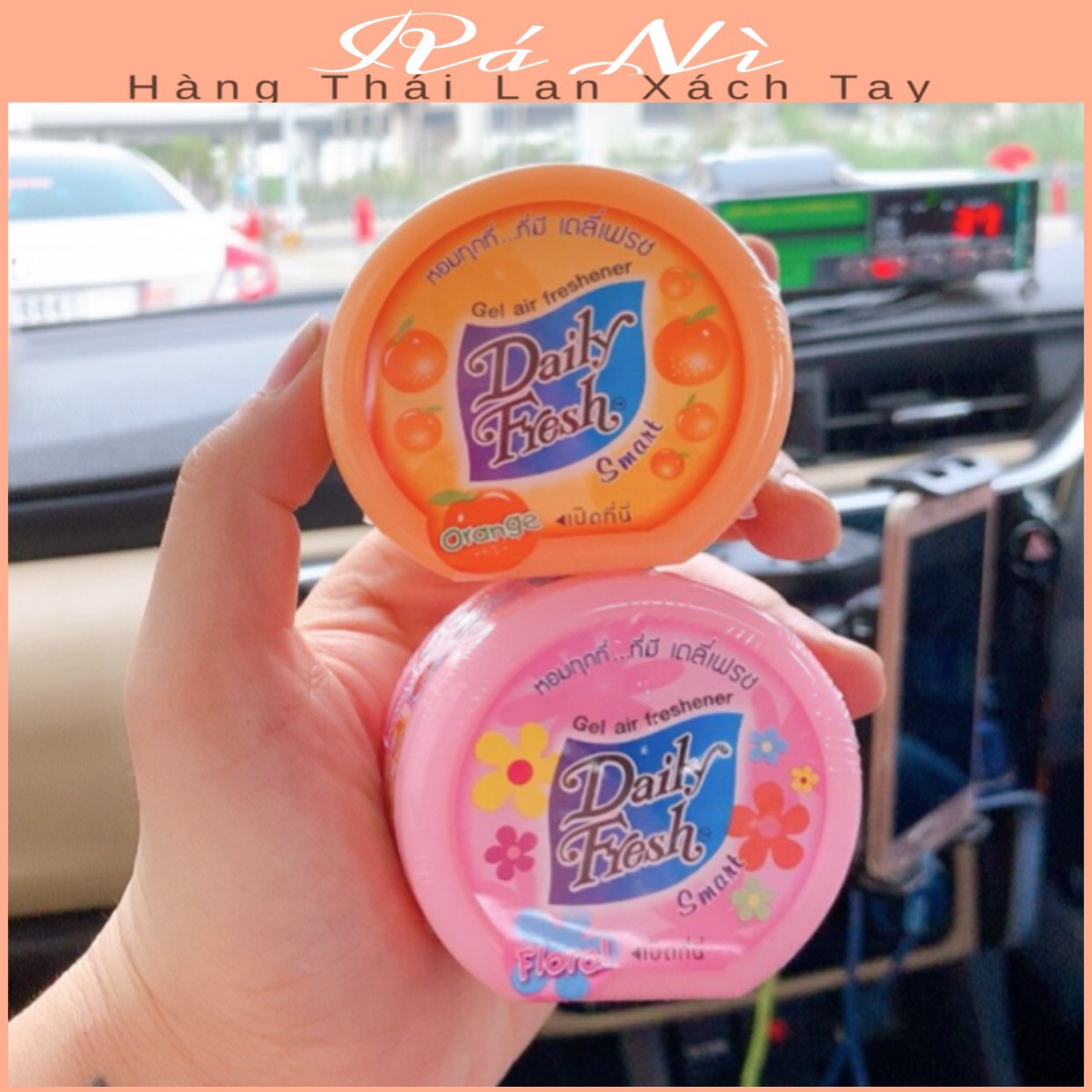 Soap Sáp Thơm Khử Mùi Thơm Phòng, xe, bếp, toliet Daily Fresh Thái Lan