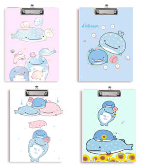 kẹp tài liệu jinbeisan KTLG33 bìa cứng dễ thương  cute hoạt hình