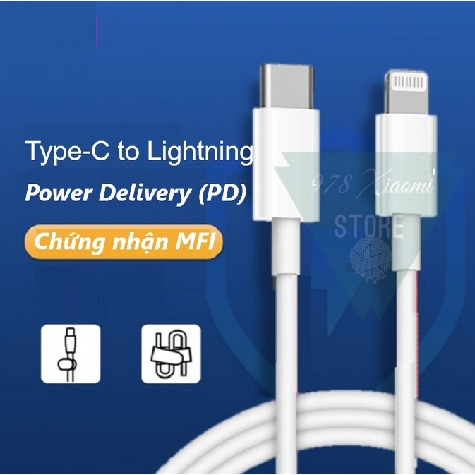 Cáp sạc nhanh pd chuẩn mfi type c to zmi al870-cáp sạc type-c to xiaomi zmi chuẩn pd