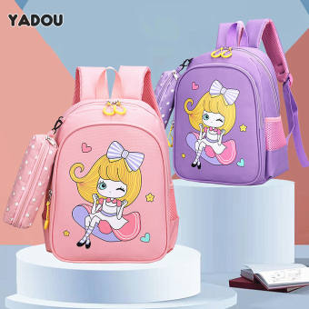 Ba lô chống cặp đi học ba chiều Ba lô hình phim hoạt hình trẻ em yadou