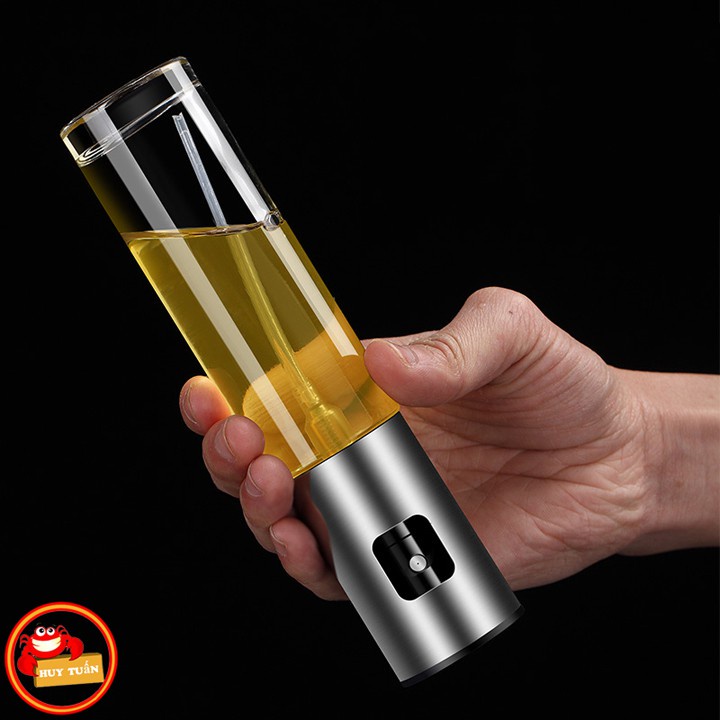 Bình xịt dầu ăn phun sương cho nồi chiên không dầu chai thủy tinh cao cấp 100ml