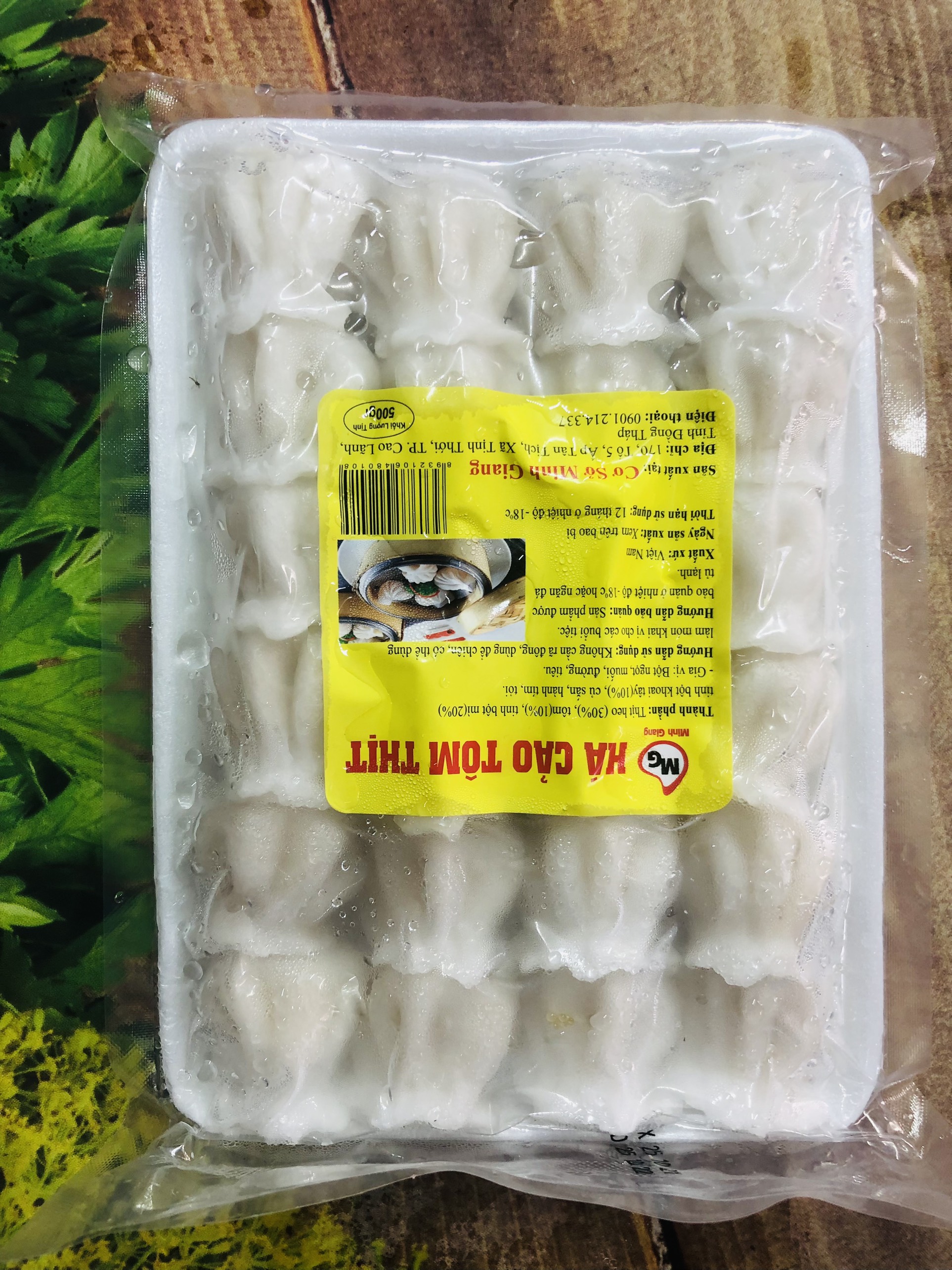 Háo cảo tôm thịt 500gr bao ăn , bao ngon