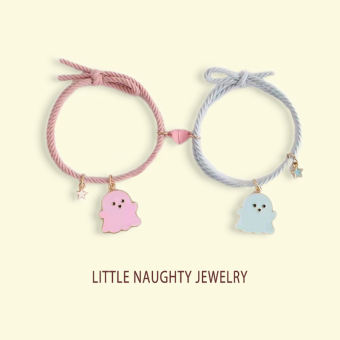 LNJ Vòng Tay Đôi Ma Quỷ Vòng Tay Nam Châm Cặp Đôi