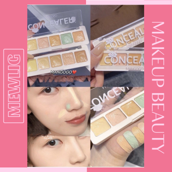 Kem Che Khuyết Điểm Nội Địa Trung Bảng 5 Ô MANGOGO Độ Che Phủ Cao