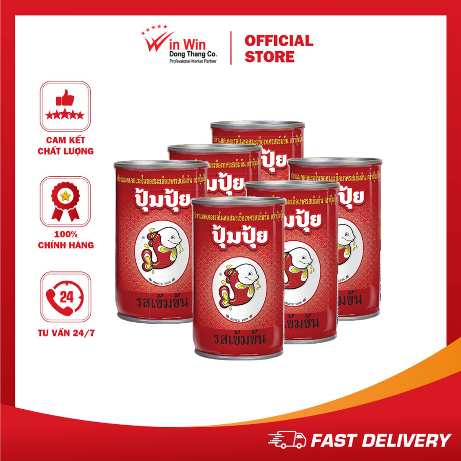 Combo 6 hộp cá sốt cà pompui 155g - date 11/07/2024