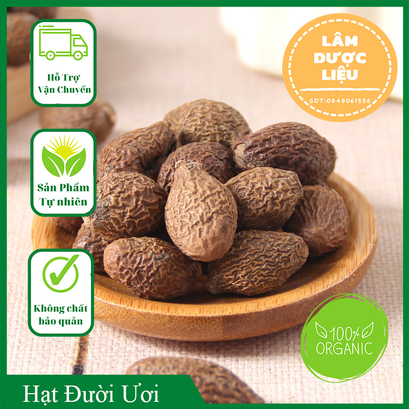 500g Hạt đười ươi khô