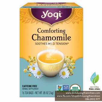 Trà Hoa Cúc Mẫu Thảo Hữu Cơ Yogi Organic Comforting Chamomile