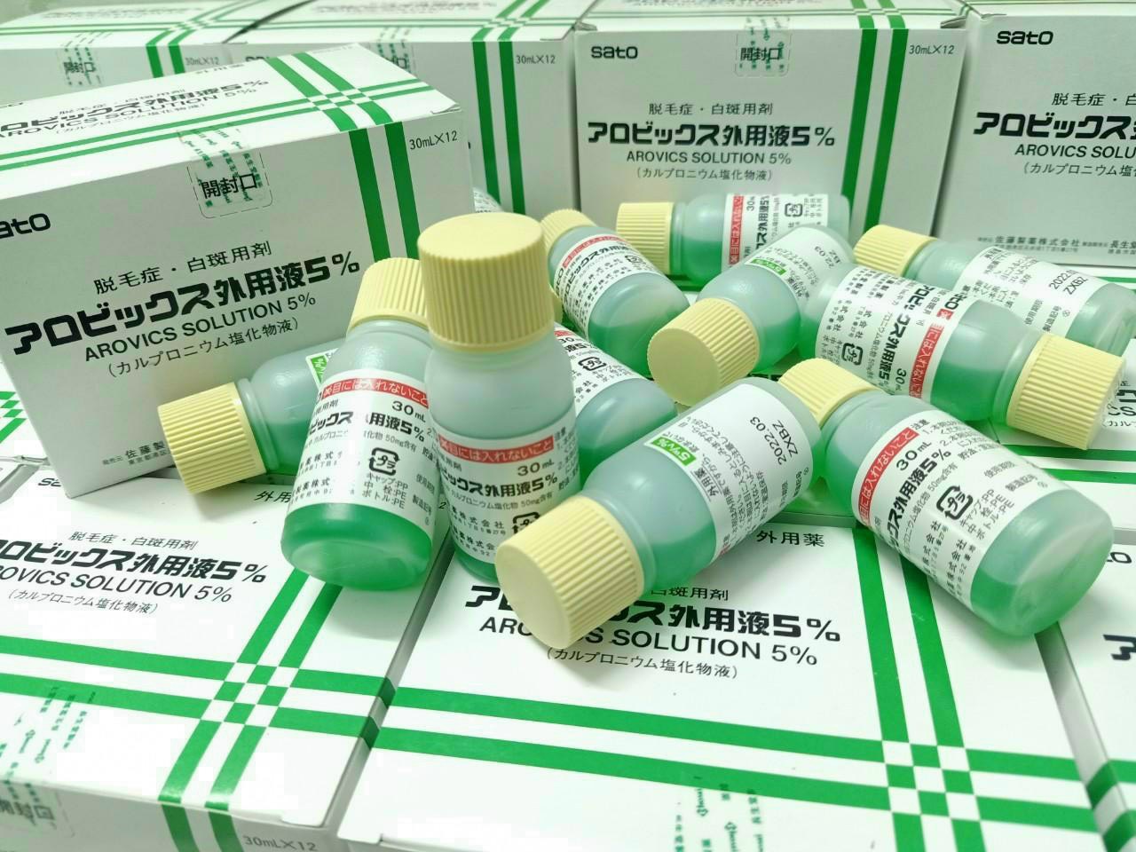 Bôi mọc tóc sato nhật bản