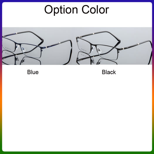 Gọng Kính Mắt Doanh Nhân Kính Cận Thị Siêu Mỏng Thời Trang Chất Lượng Cao Hình Chữ Nhật Bằng Kim Loại Cho Nam Với Thể Thay Thế Ống Kính, Phụ Nữ Quà Tặng
