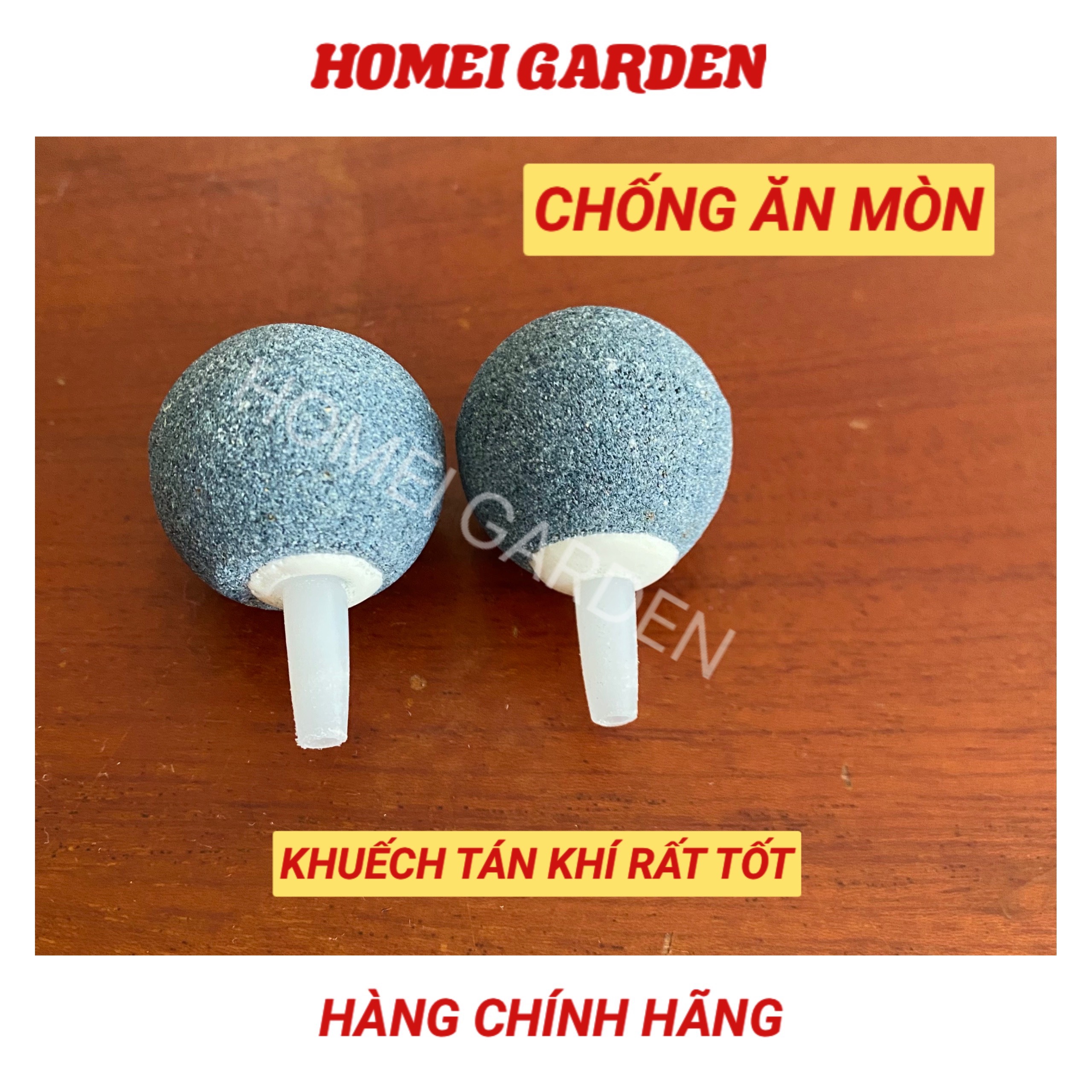 Phụ kiện bơm khí tạo oxy cho bể cá, đá sục khí bể cá , hàng cao cấp - HM0017