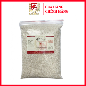 Gạo Nếp Thái Lộc Ngọ 1KG - Siêu Dẻo, Thơm, Mềm (Dùng Nấu Xôi, Chè)