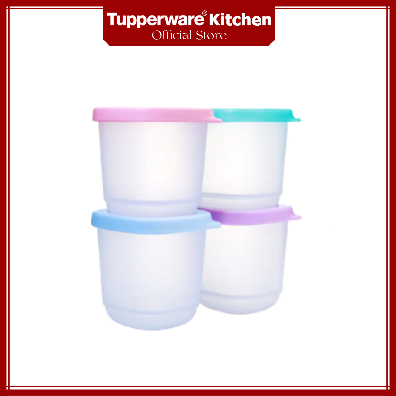 Bộ hộp Cubix Mini Square - Tupperware