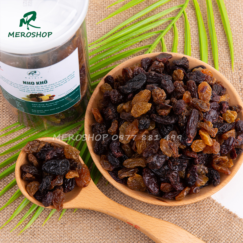 500gram nho sấy khô shop mẹ rô