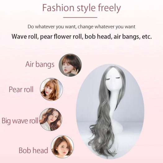 3 Cái Kẹp Tóc Fluffy Clip Tự Quấn Root Tóc Quăn Curler Clip Nhựa Xoăn Phồng Con Lăn Công Cụ Tạo Kiểu Tóc (Xanh Nhạt)