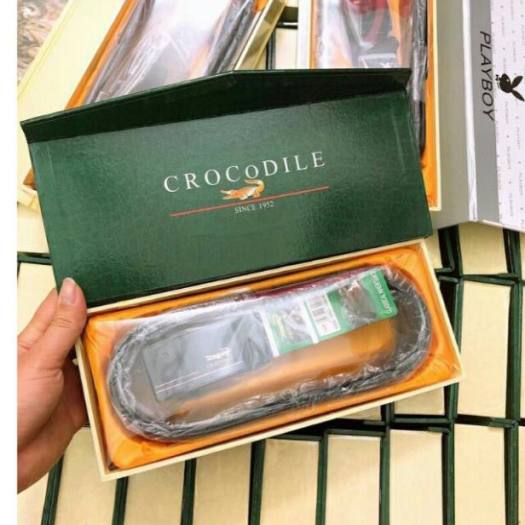 Thắt lưng nam cao cấp Crocodile kèm hộp