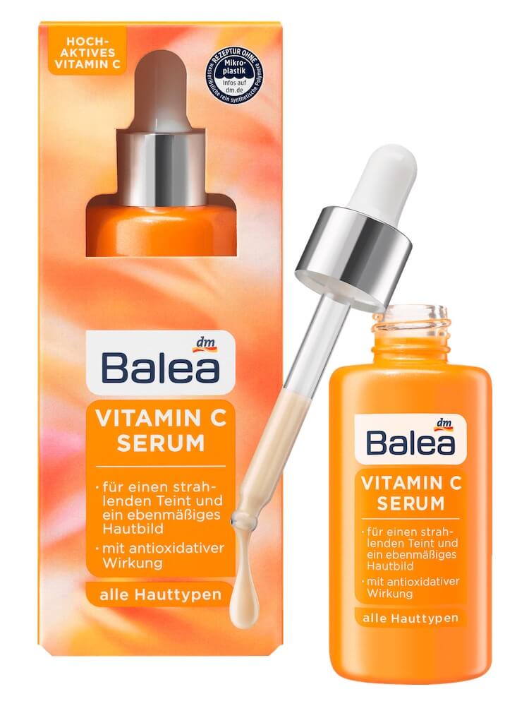 Serum balea vitamin c giúp da trắng sáng, đều màu, 30ml