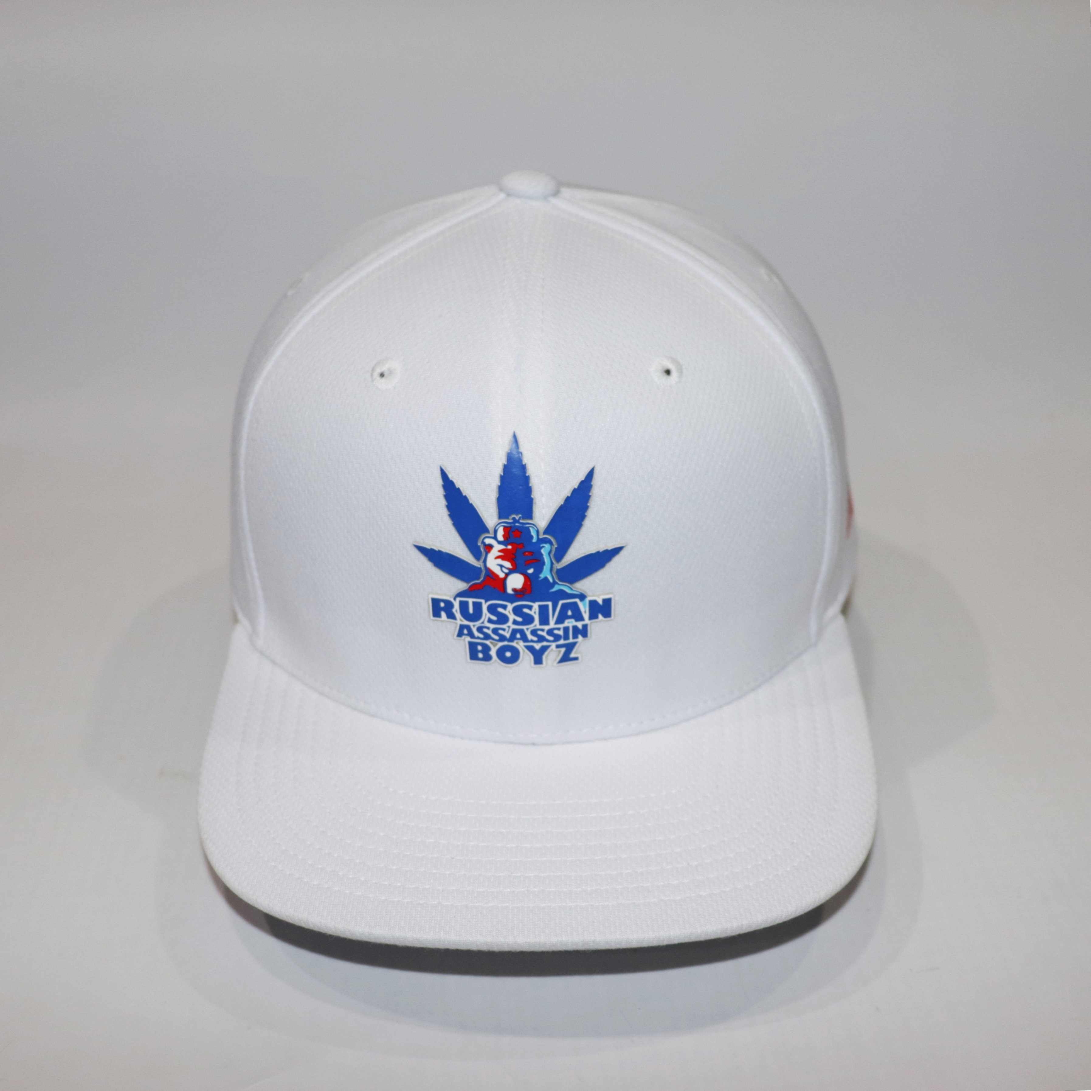 Nón Kết - Mũ Lưỡi Trai- Nón Snapback Trắng Logo 3D Gấu Nga