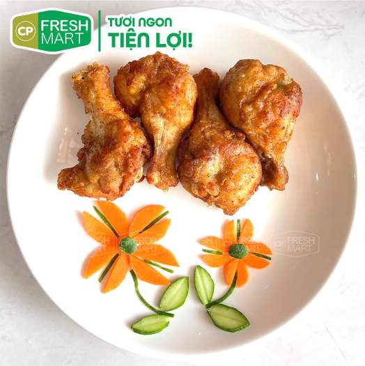 Cánh Gà Tẩm ESR CP 500g - Thịt Tẩm Ướp Sẵn CP Foods - Thơm ngon tiện lợi - CP Fresh Mart