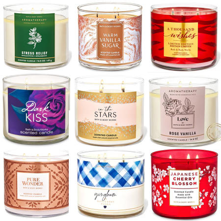 Bath and Body Works 3-Wick Candle