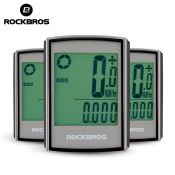 ROCKBROS Waterproof Wireless Bike Speedometer with Backlight (Bike Accessories)