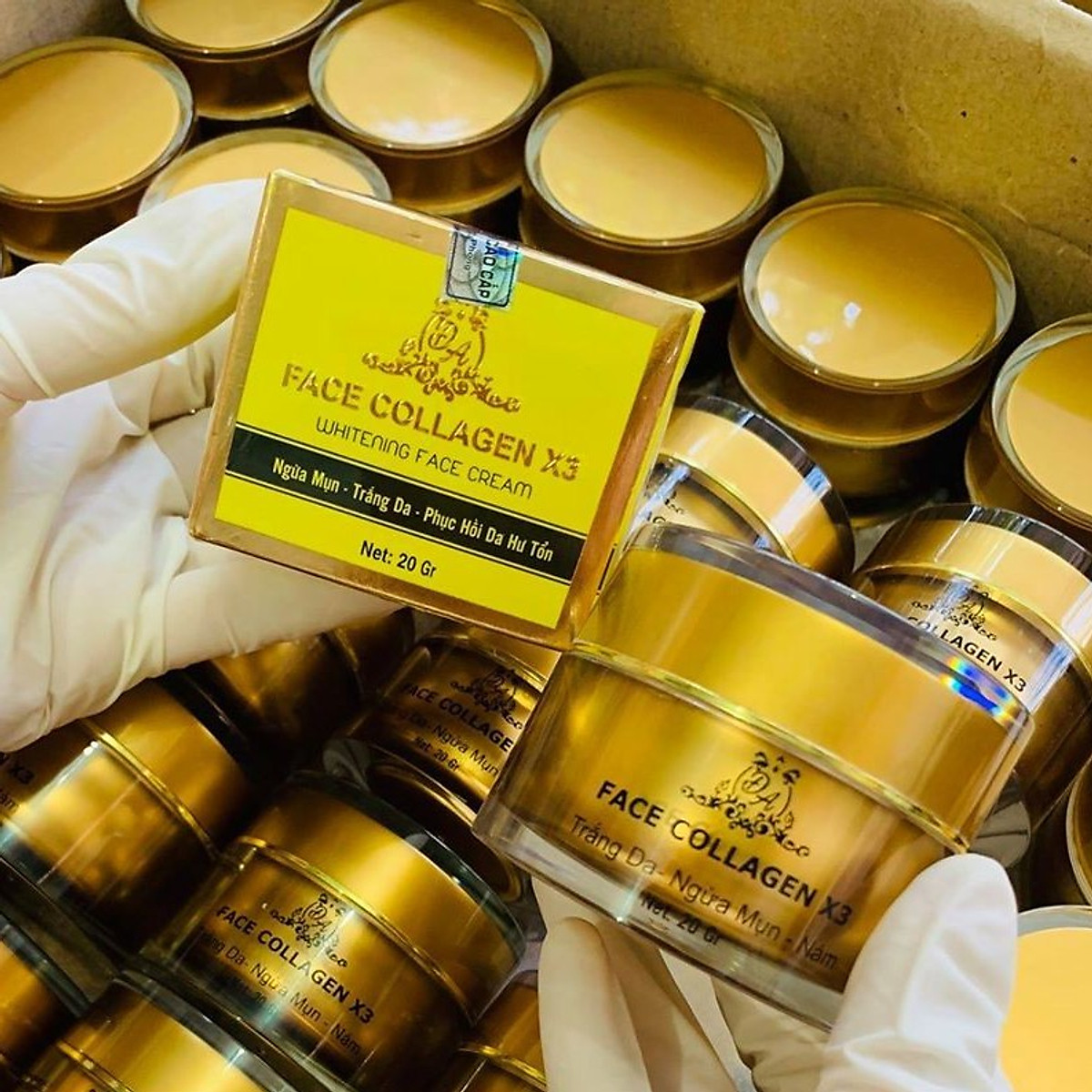 Kem Face X3 collagen Đông anh - Kem Face X3 Mẫu mới 2021 20gr Chính hãng