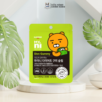 Kẹo Dẻo Giảm Cân Gấu Gummy Vị Táo 12Viên