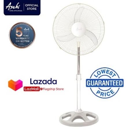 Asahi 16" Turbo Stand Fan - White Electric Fan