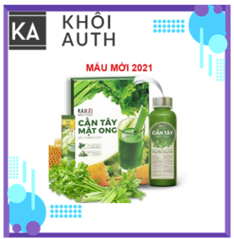 combo 3 hộp Cần Tây Mật Ong 50g - Mua 3 tặng 1 bình thuỷ tinh