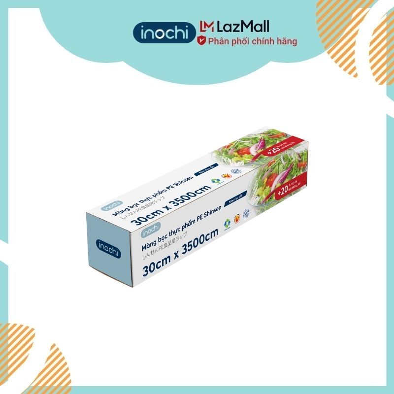 Màng bọc thực phẩm pe shinsen 30cm x 3500, 10000, 20000, 40000